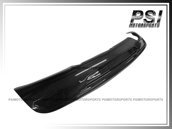 2008-2013 BMW E82 M-Sport Only OE Style Carbon Fiber Rear Diffuser (For Left Dual Tips)