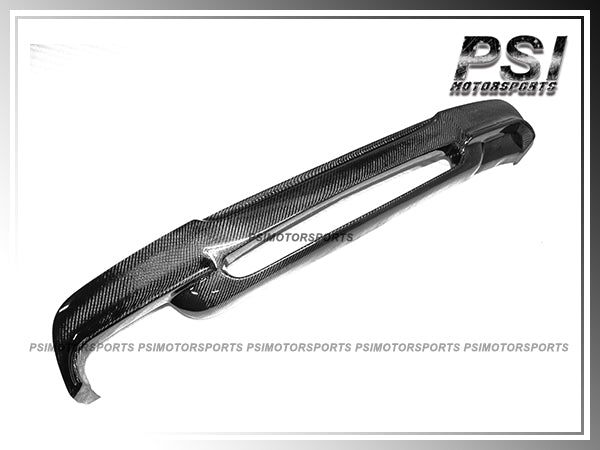 2006-2011 BMW E90 M-Sport Only 3D Style Carbon Fiber Rear Diffuser (For Left Dual Tips)